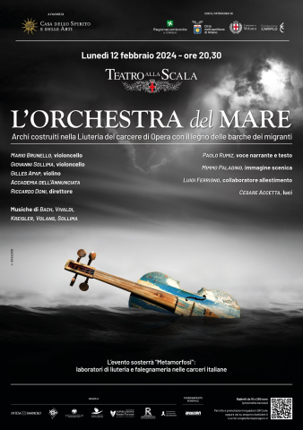L'Accademia dell'Annunciata al teatro 'La Scala' di Milano, lunedì 12 febbraio