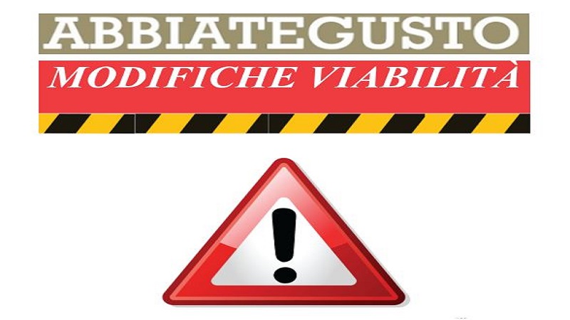 Ordinanza di viabilità per manifestazione "Abbiategusto" 2024