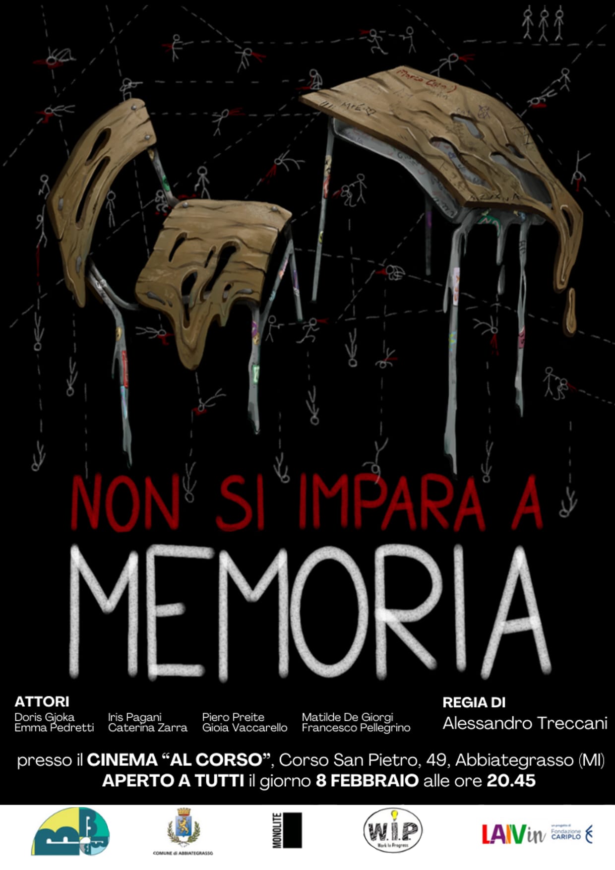 Spettacolo teatrale dedicato al Giorno della Memoria