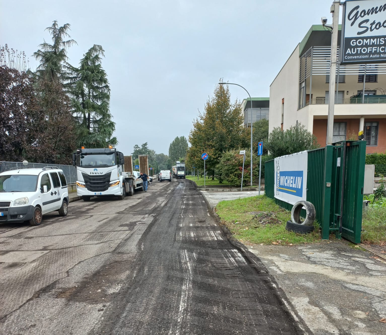 Partiti i lavori di asfaltatura: prima tappa via Crivellino